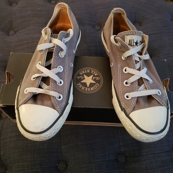 ALL STAR CONVERSE UNISEX CHARCOAL GRAY - Picture 1 of 10